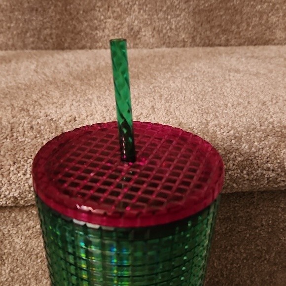 Starbucks Spring 2023 Watermelon Grid 24oz Venti Tumbler NWT - Picture 3 of 5